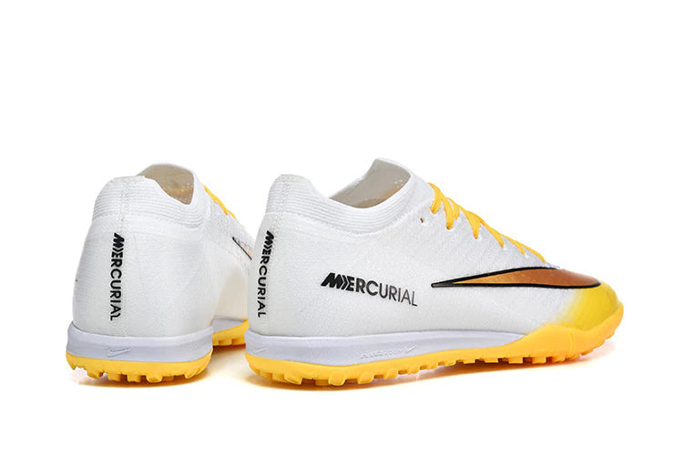 Chuteira Nike Mercurial Vapor 16 Elite Society - Branco/Amarelo