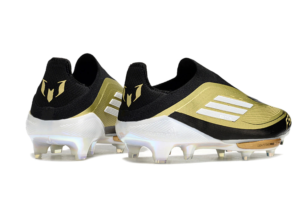 Chuteira Adidas F50+ Elite Campo - Preto/Dourado