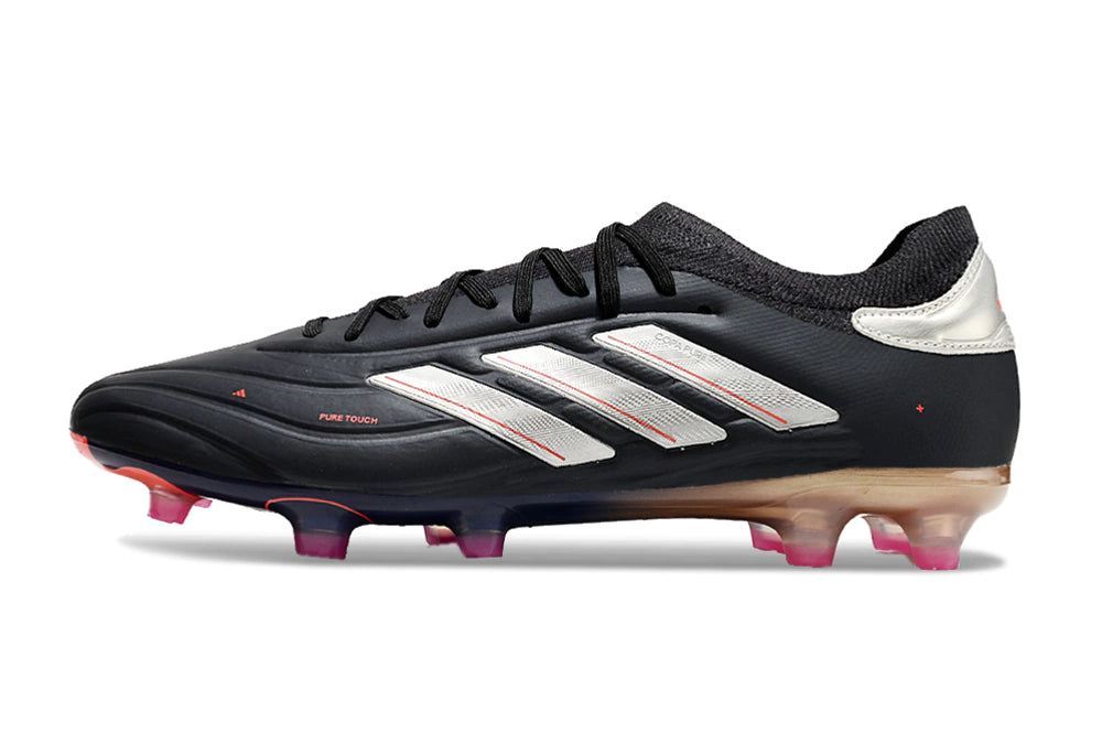 Chuteira Adidas Copa Pure 2 Elite Campo - Preto/Marrom/Prata