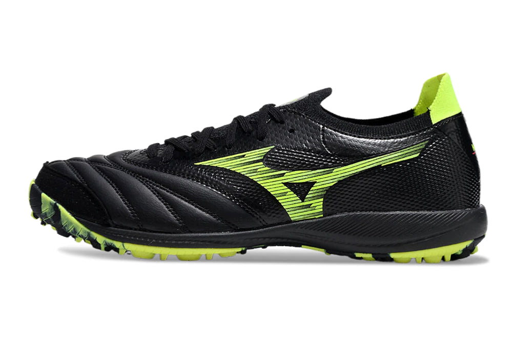 Chuteira Miuzno Morelia Neo Sala β Society - Preto/Verde