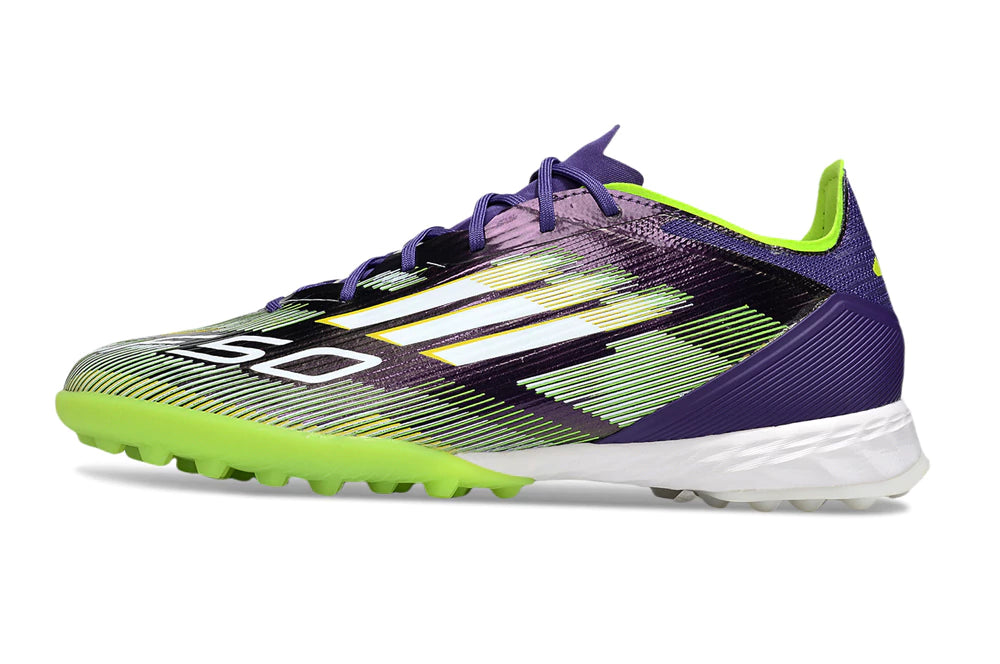 Chuteira Adidas X F50 Pro Society - Roxo/Verde