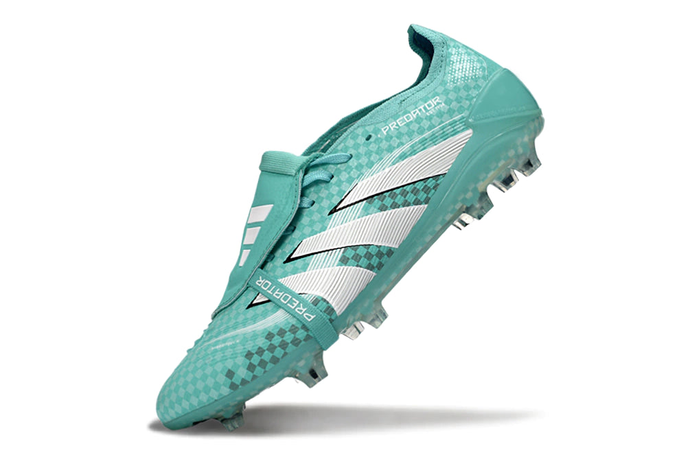Chuteira Adidas Predator Elite Tongue 25 Campo FG - Azul