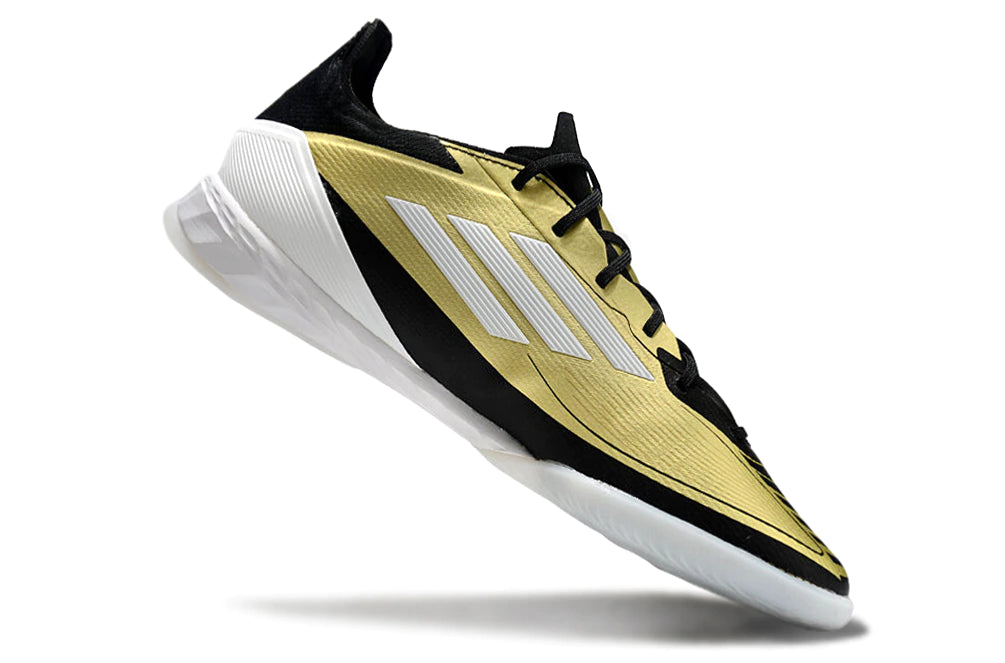Chuteira Adidas X F50 Futsal - Preto/Dourado