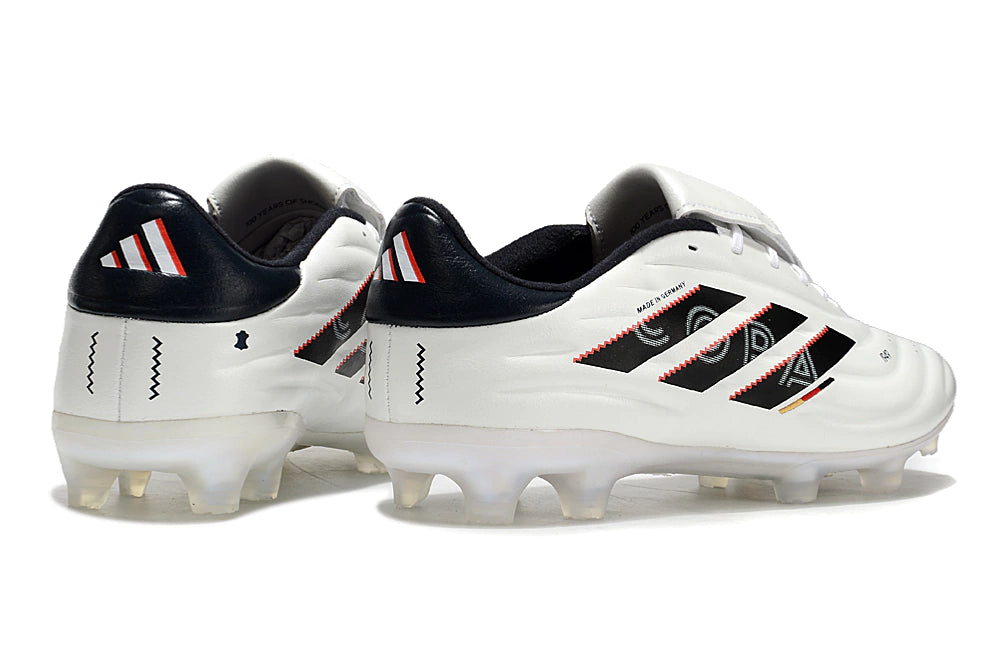Chuteira Adidas Copa Pure 2 Campo FG - Branco/Preto