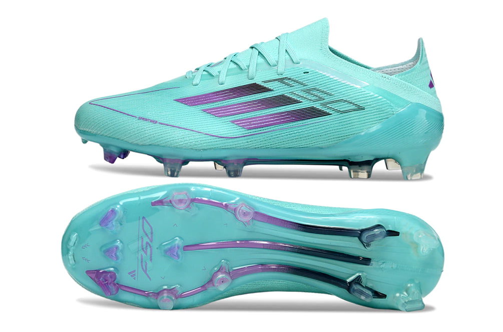 Chuteira Adidas F50 X Campo - Azul/Roxo