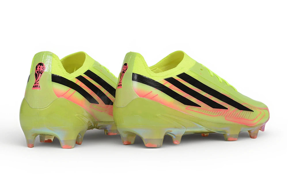 Chuteira Adidas F50 Hyperfast Eltie FG - Verde