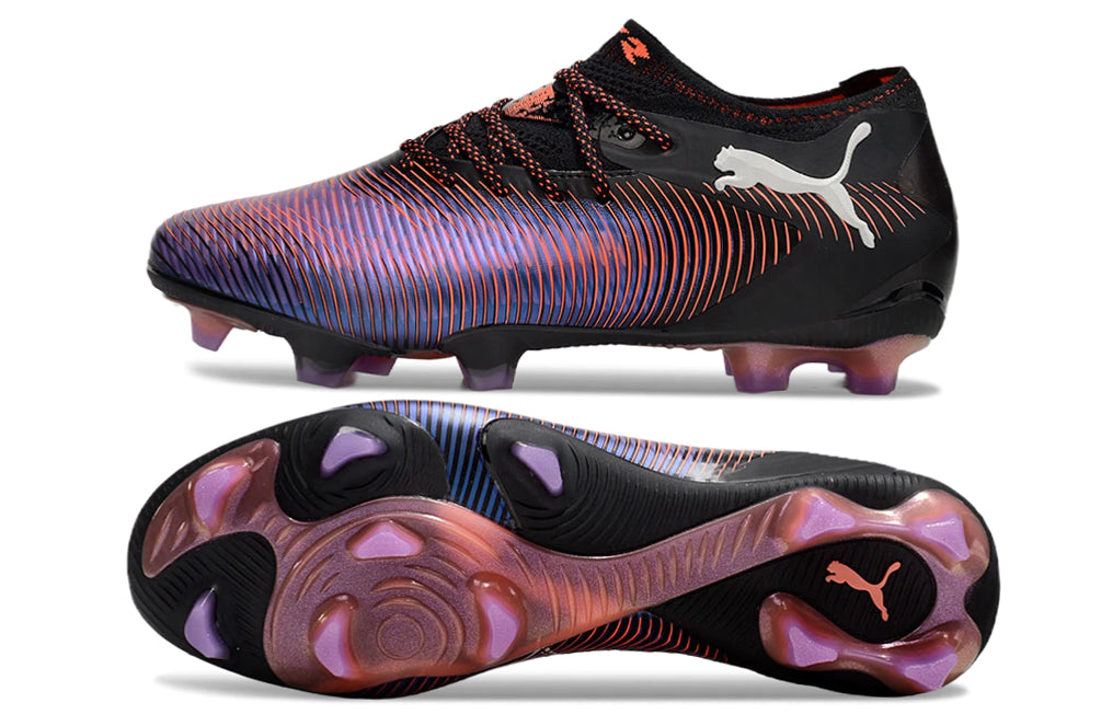 Chuteira Puma Future 8 Ultimate Low Campo FG - Roxo