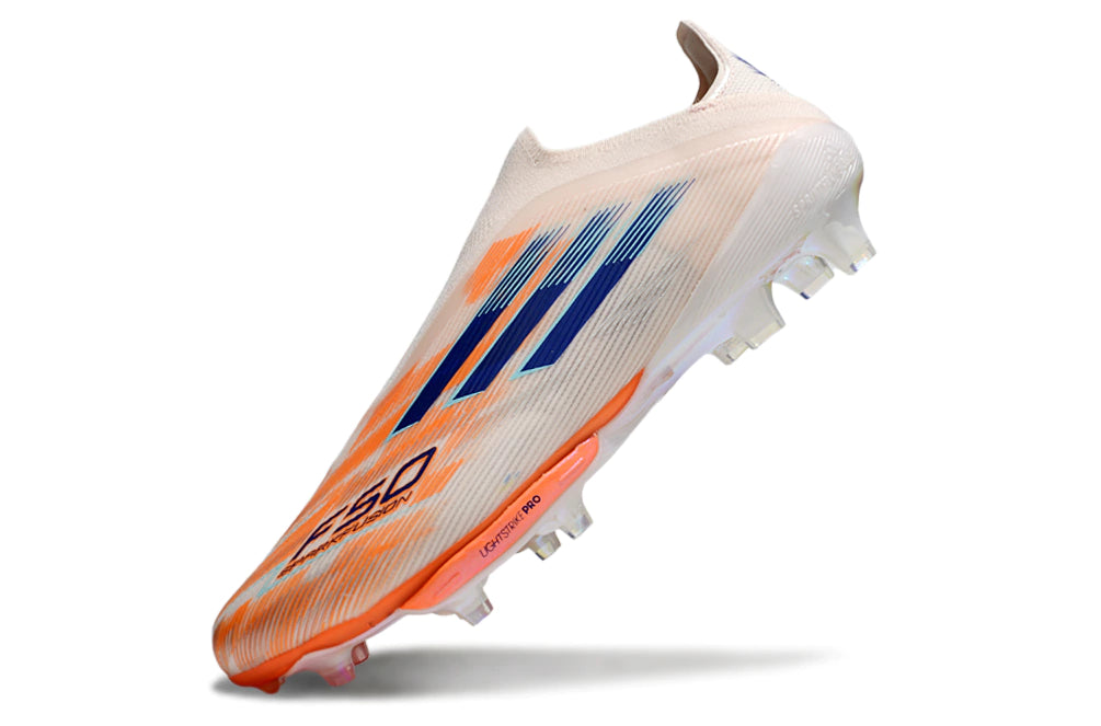 Chuteira Adidas F50+ Elite Campo - Rosa