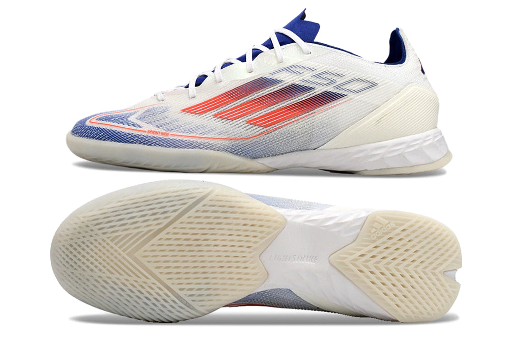 Chuteira Adidas X F50 Futsal - Branco/Azul