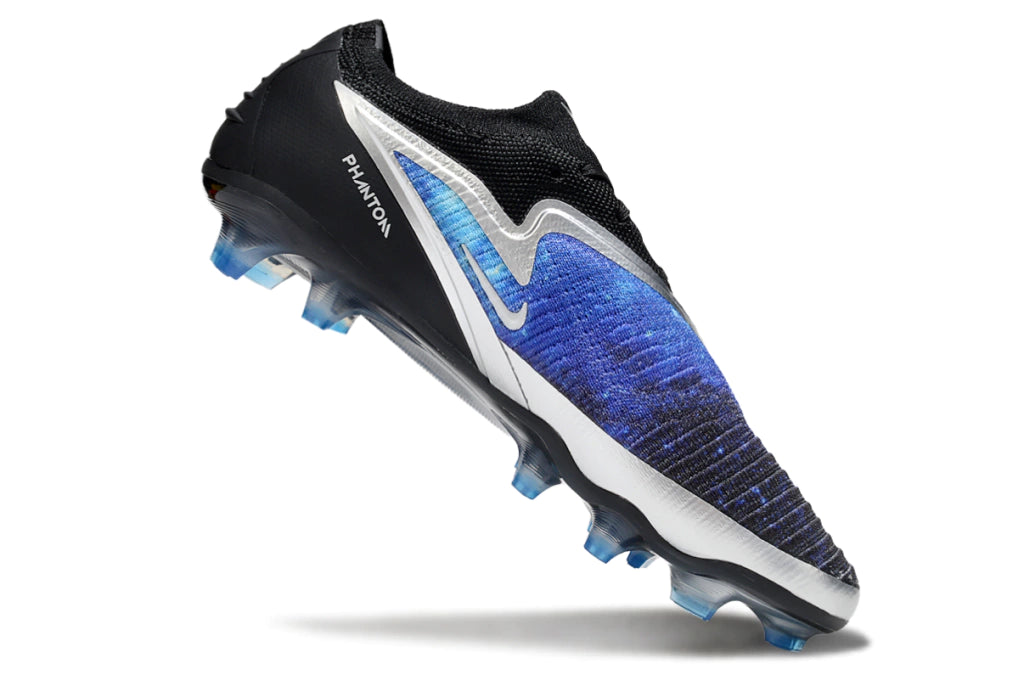 Chuteira Campo NIKE Phantom 6 Elite FG - Azul/Preto