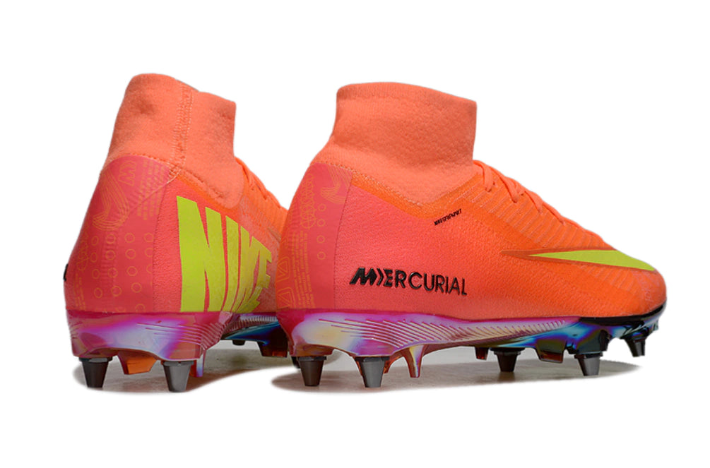 Chuteira Nike Air Zoom Mercurial Superfly 10 Elite SG - Laranja