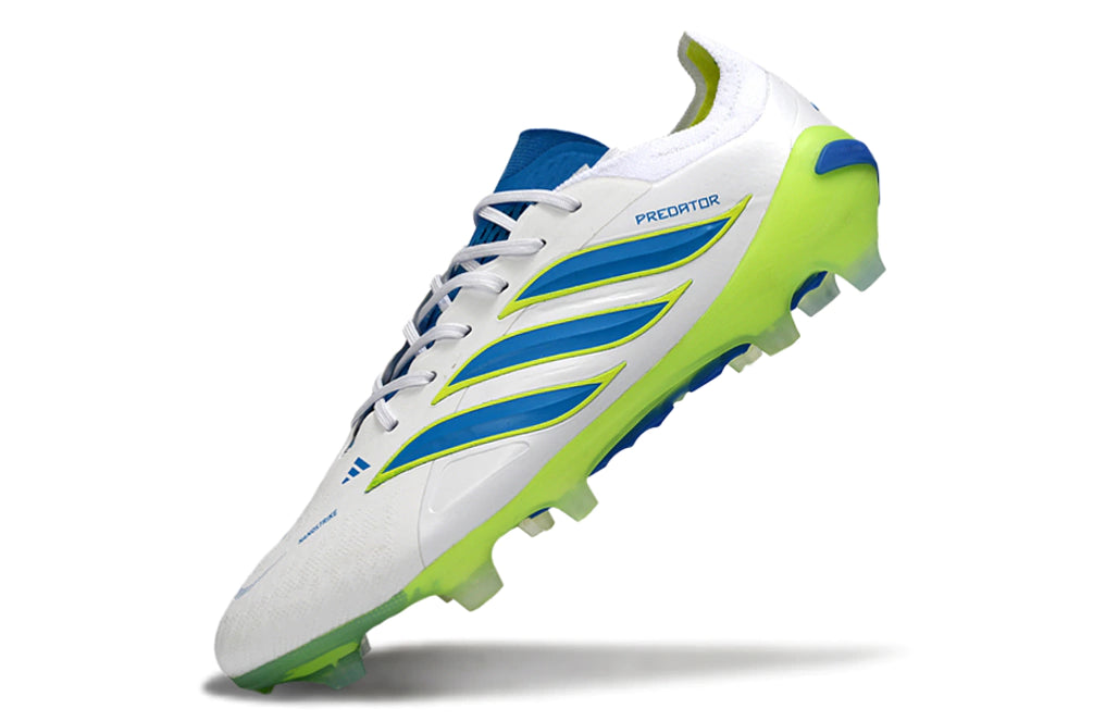 Chuteira Adidas Predator Elite 26 Campo FG - Azul/Verde