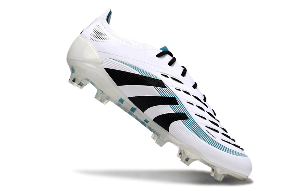 Chuteira Adidas Predator Elite 25 Campo - Branco/Azul