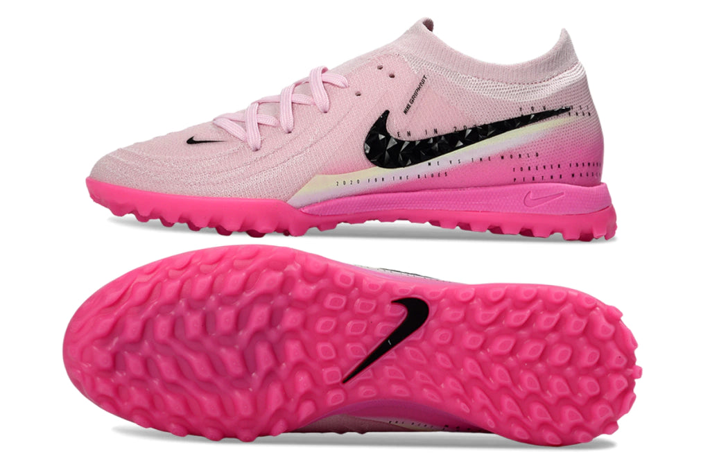 Chuteira Nike Phantom GX 2 Elite Society TF - Rosa