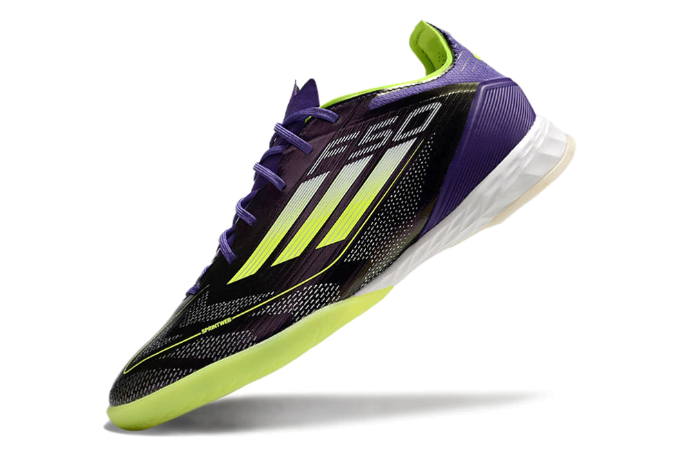 Chuteira Adidas X F50 Futsal - Roxo/Verde