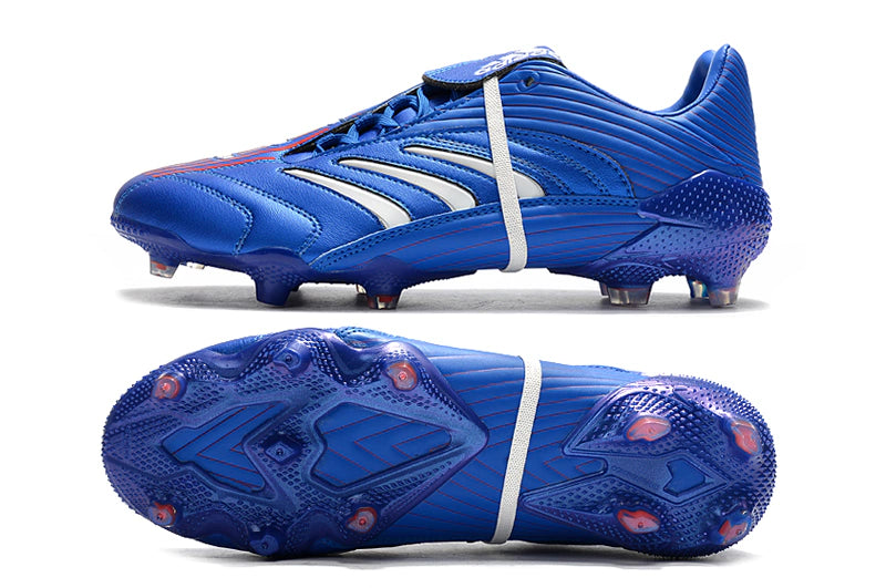 Chuteira Adidas Predator Absolute 20 FG - Azul/Rosa
