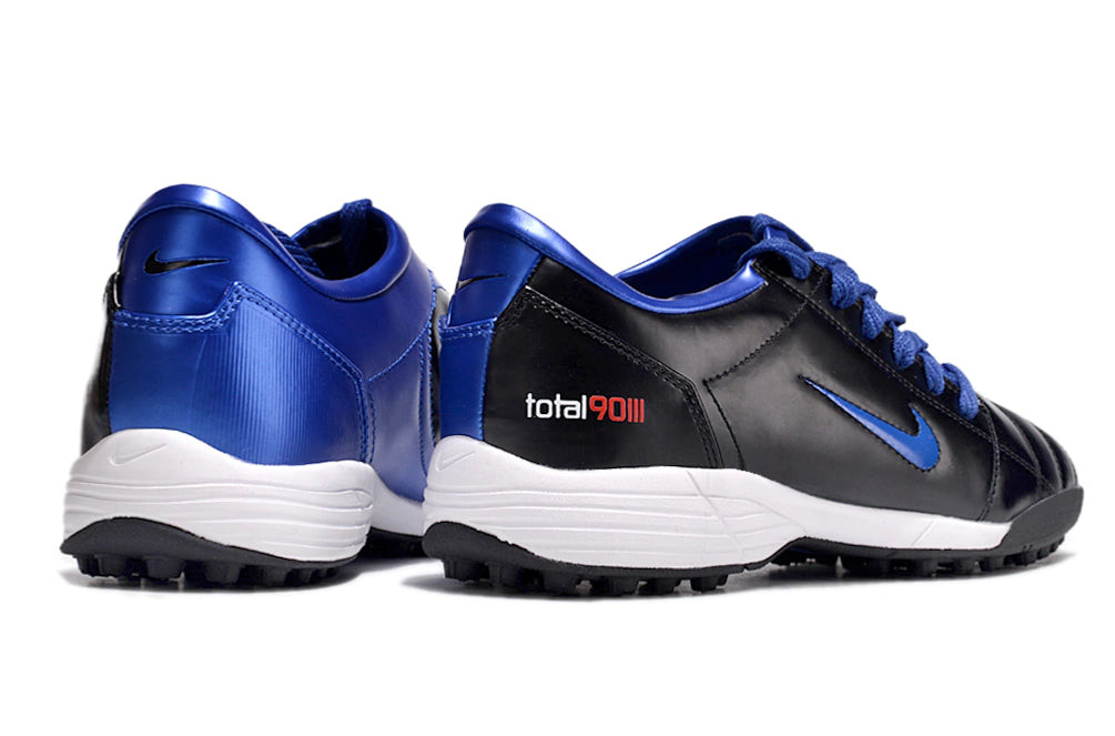 Chuteira Nike Total 90 Society - Preto/Azul