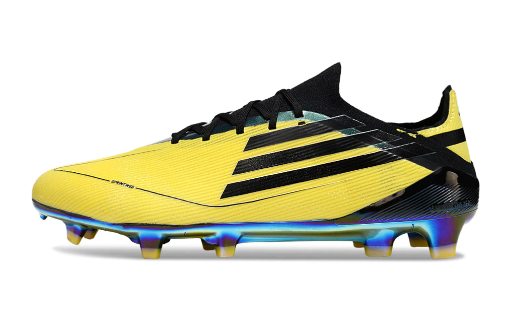 Chuteira Adidas F50 X Campo - Amarelo/ Preto