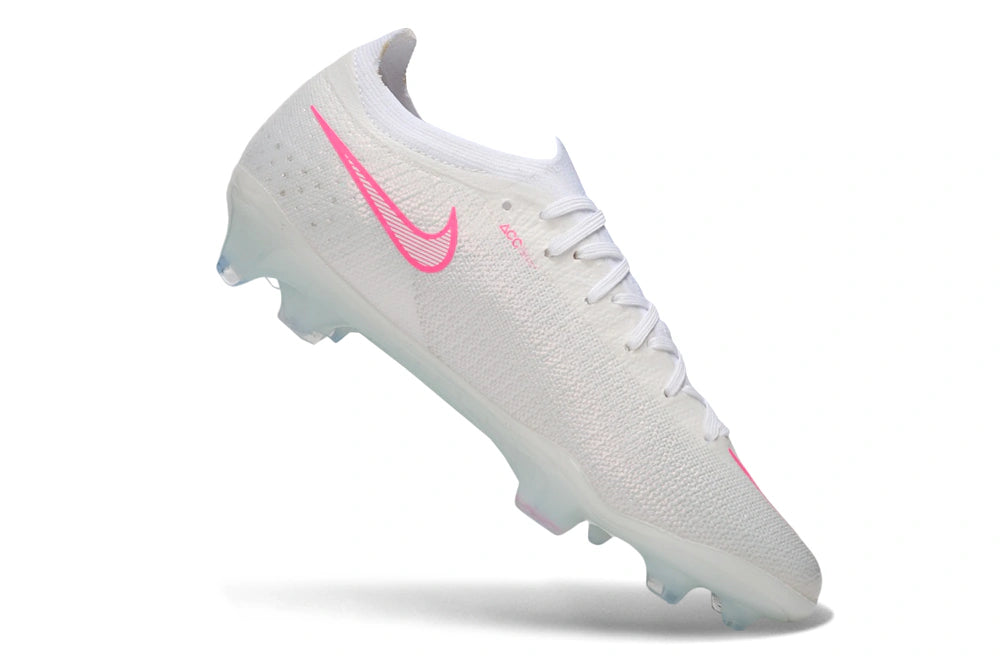 Chuteira Nike Mercurial Vapor 17 Elite FG - Branco/Rosa