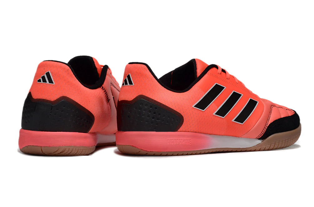 Chuteira Adidas Top Sala Futsal - Laranja/Preto/Bege
