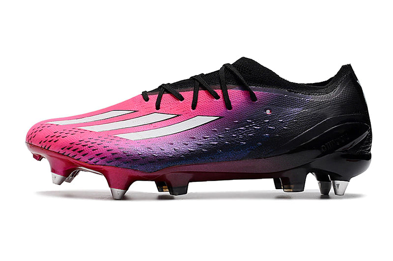 Chuteira Adidas X Speedportal.1 SG - Preto/Rosa