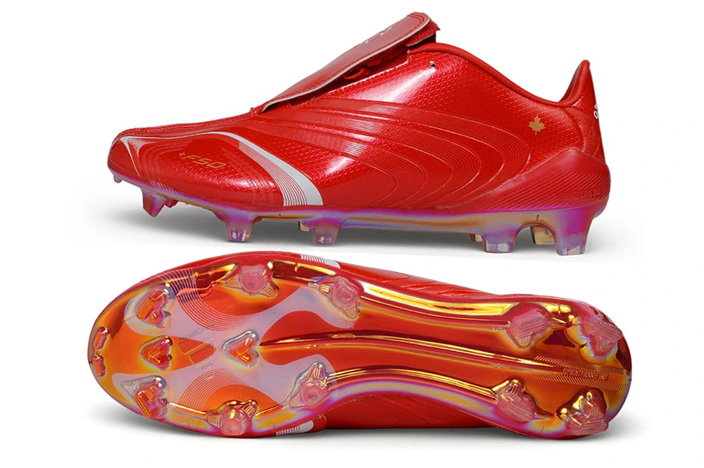 Chuteira Adidas TUNit F50 Elite FG - Vermelho