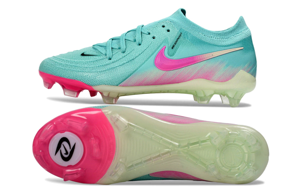 Chuteira Nike Campo Phantom GX2 Elite Campo FG - Azul