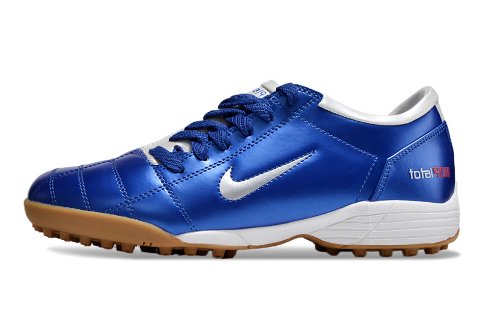 Chuteira Nike Total 90 Society - Azul/Branco