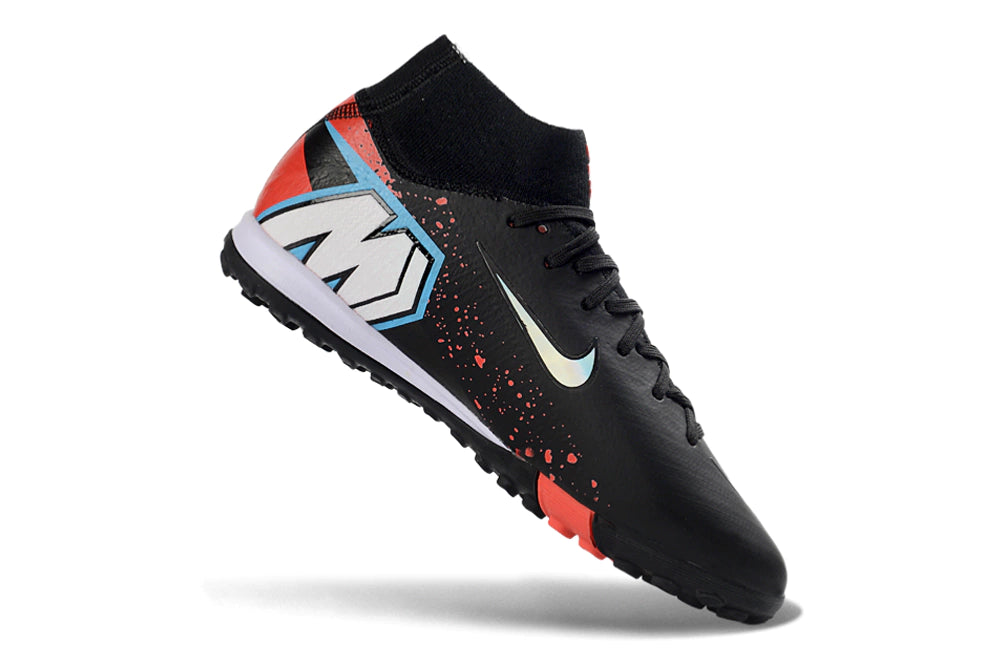 Chuteira Nike Mercurial Superfly 10 Elite Society - Preto/Vermelho