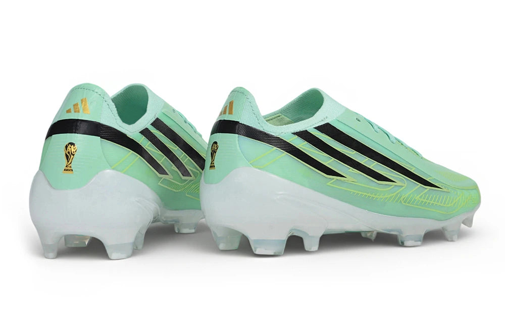 Chuteira Adidas F50 Hyperfast Eltie FG - Verde