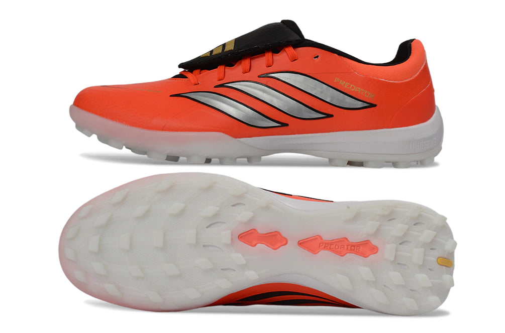 Chuteira Adidas Predator Tongue 26 Society - Laranja