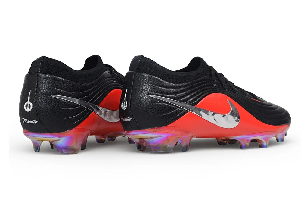 Chuteira Nike Tiempo Maestro Elite FG - Preto/Vermelho