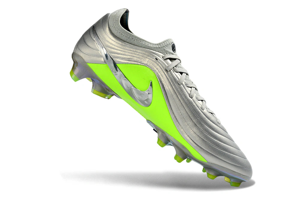 Chuteira Nike Tiempo Maestro Elite FG - Prata/Verde