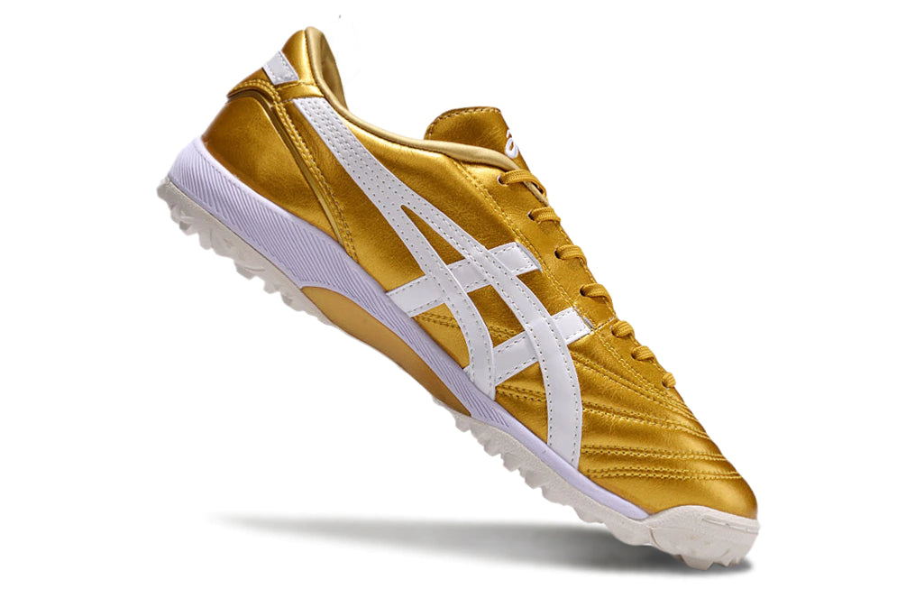Chuteira Asics Japan Society - Dourado/Branco