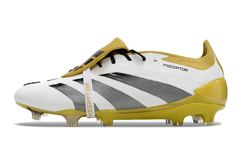 Chuteira Adidas Predstrike Elite Campo - Branco/Preto