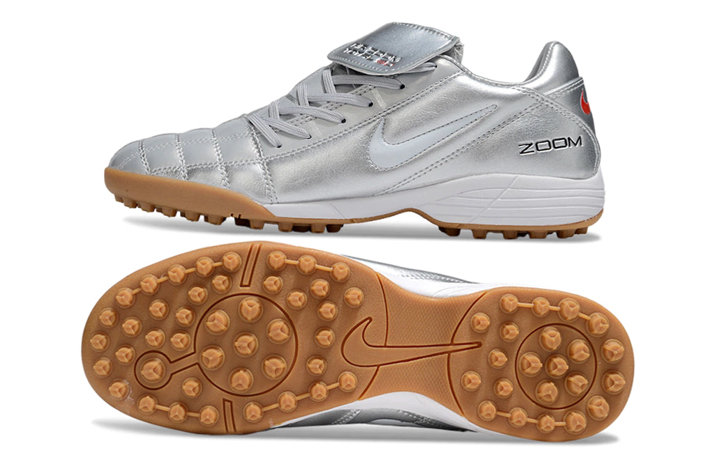 Chuteira Nike Total 90 Society - Prata