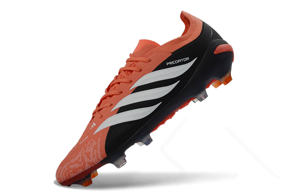 Chuteira Adidas Predator Elite 26 Campo FG - Laranja/Preto