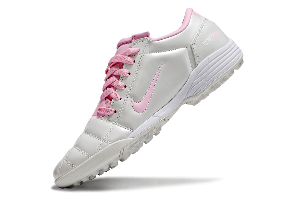Chuteira Nike Total 90 Society - Branco/Rosa