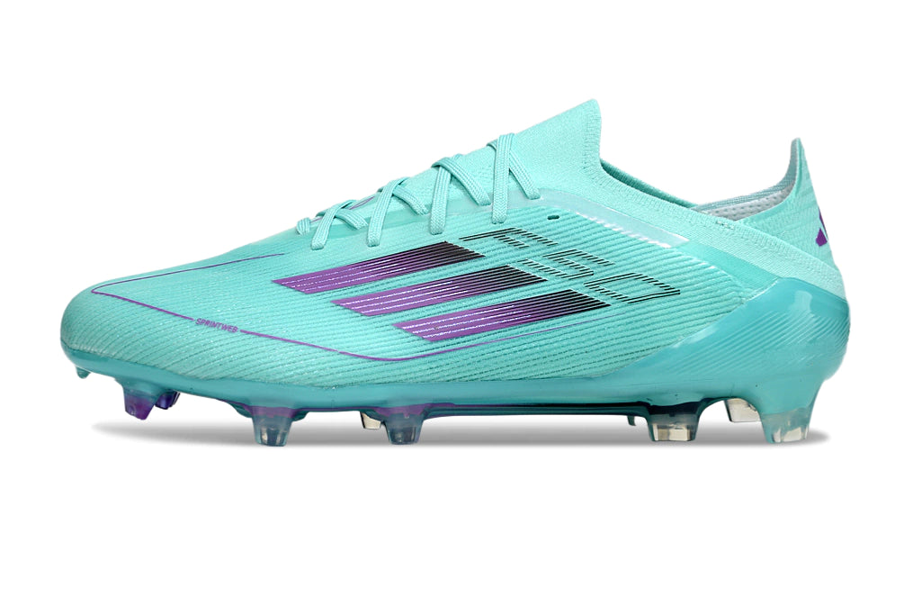 Chuteira Adidas F50 X Campo - Azul/Roxo