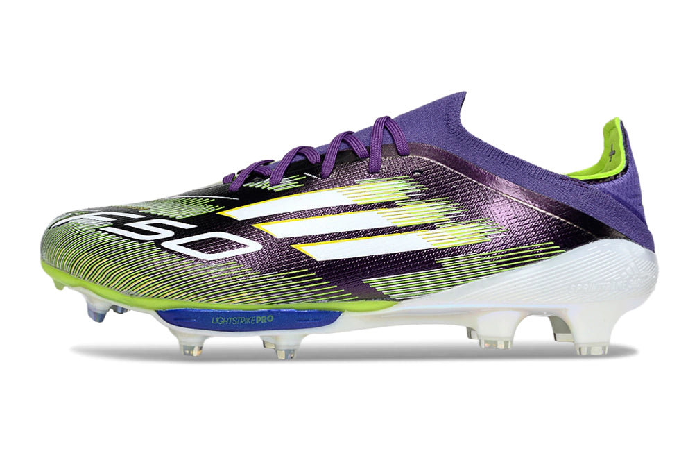 Chuteira Adidas F50.1 Elite Campo - Roxo/Verde