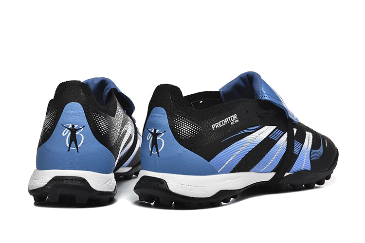 Chuteira Adidas Predator Tongue Elite 25 Society - Preto/Azul