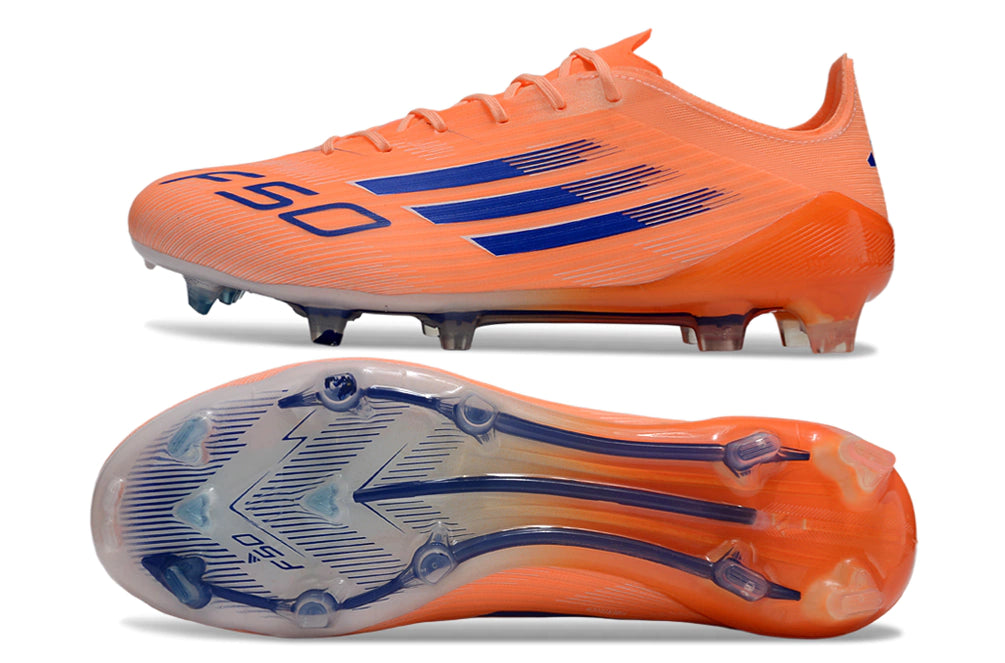 Chuteira Adidas F50 X Campo "Coral Blaze"