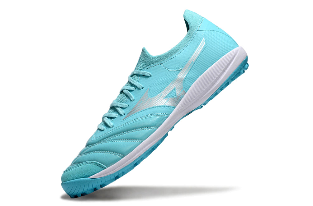 Chuteira Miuzno Morelia Neo Sala β Society - Azul/Branco
