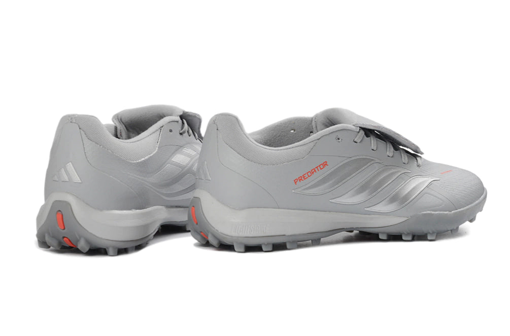 Chuteira Adidas Predator Tongue 26 Society - Cinza