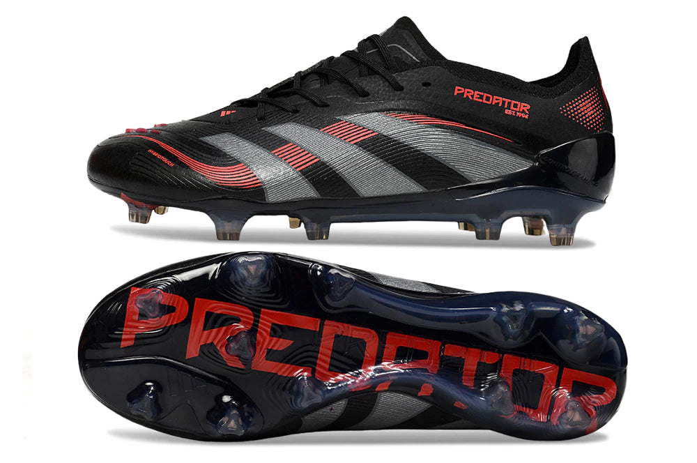 Chuteira Adidas Predator Elite 25 Campo FG "Stealth Victory"