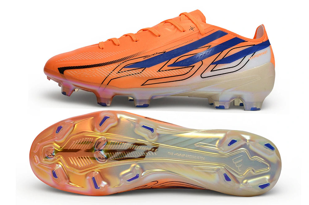 Chuteira Adidas F50 Hyperfast.1 Evo FG - Laranja