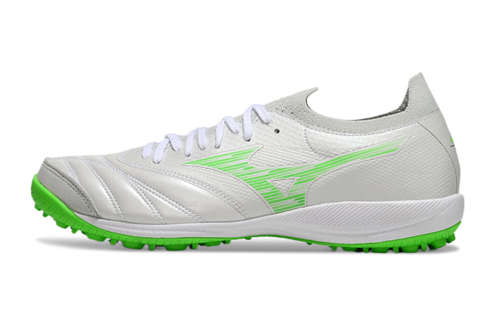 Chuteira Miuzno Morelia Neo Sala β Society - Branco/Verde