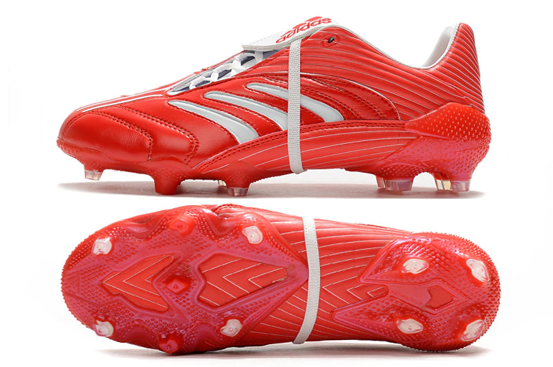 Chuteira Adidas Predator Absolute 20 FG - Vermelho/Branco