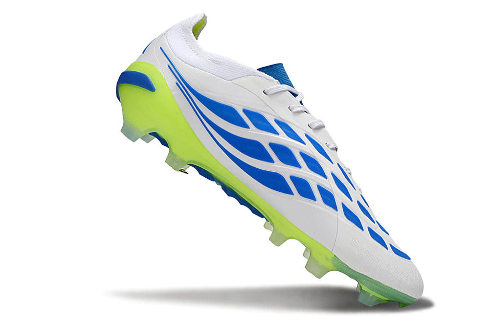 Chuteira Adidas Predator Elite 26 Campo FG - Azul/Verde