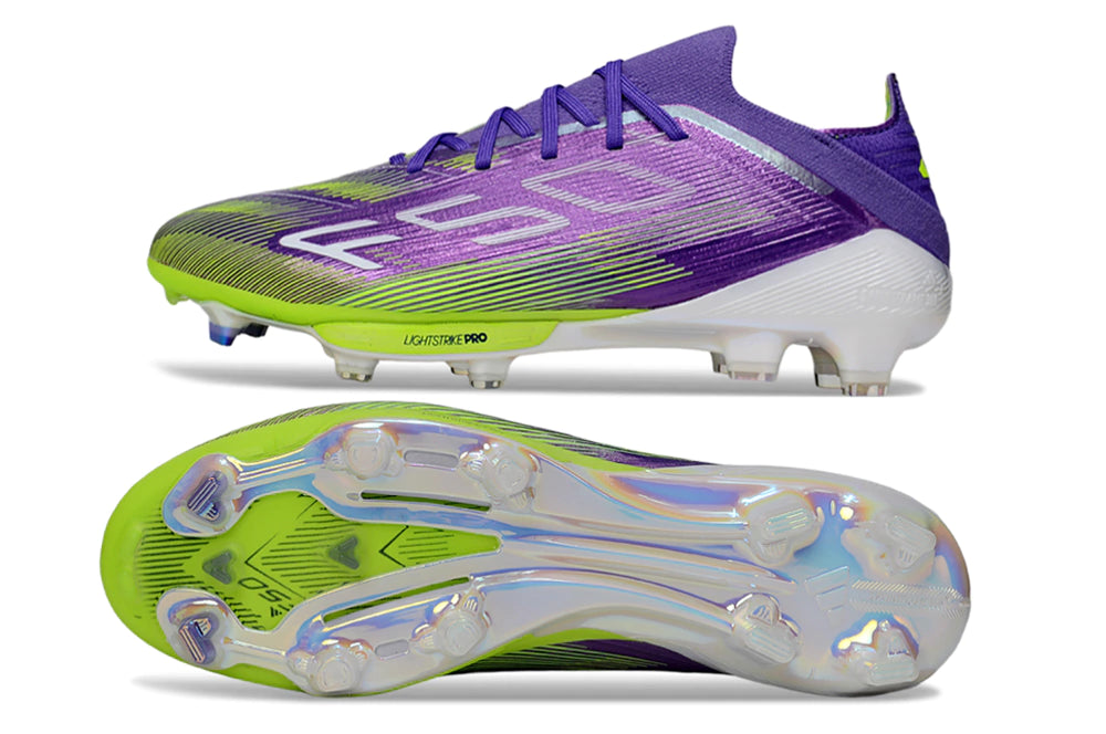 Chuteira Adidas F50.1 Elite Campo - Roxo/Verde